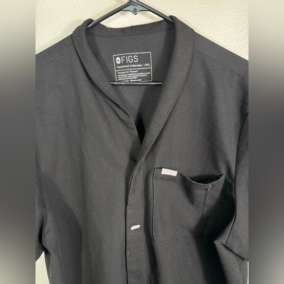 Figs Women's Suswe Shawl Collar button down 
Scrub Top Limited Edition size 2X - Picture 5 of 8